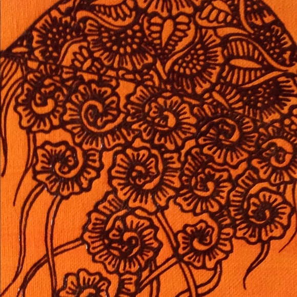 Jellyfish acrylic Painting - Picture 3 of 5